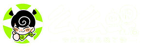 么么螺白色logo